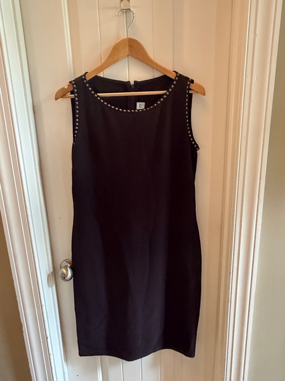 St John Collection studded sheath dress